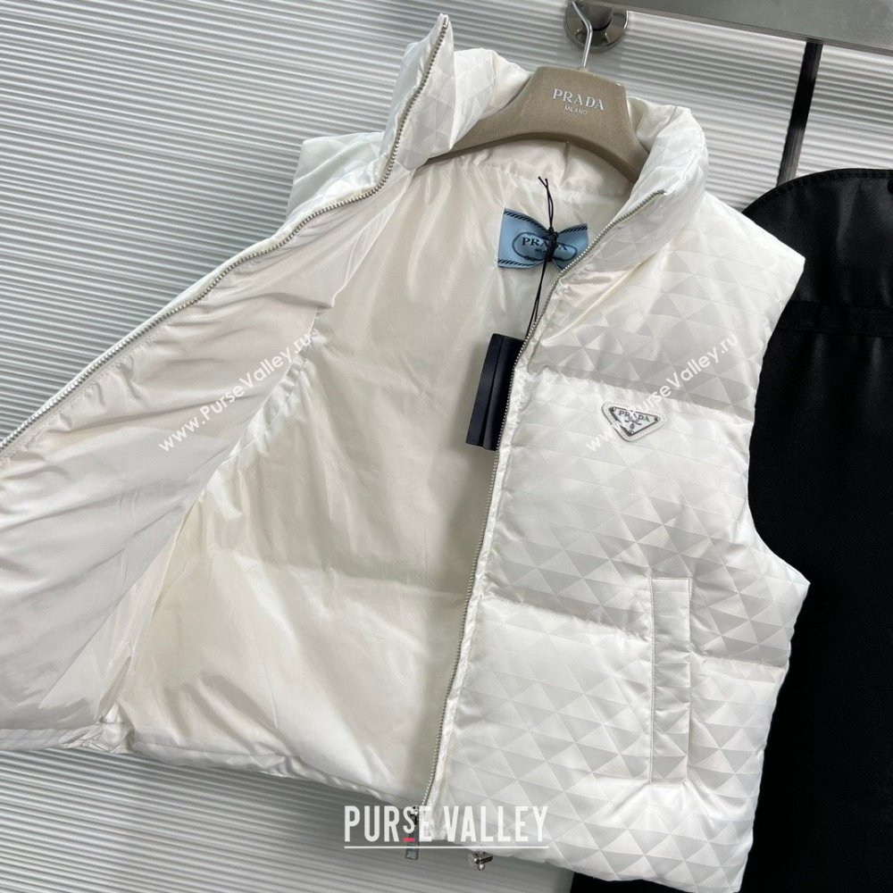 prada down vest white 2023 (QIQI-230925-36)