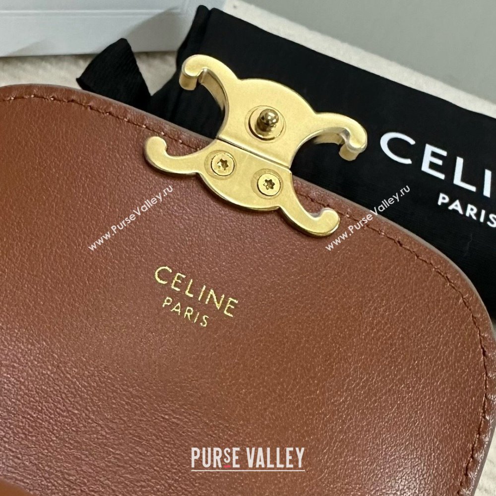 celine Small Wallet TRIOMPHE in TRIOMPHE CANVAS Grege 2024 (BAILI-240304-10)