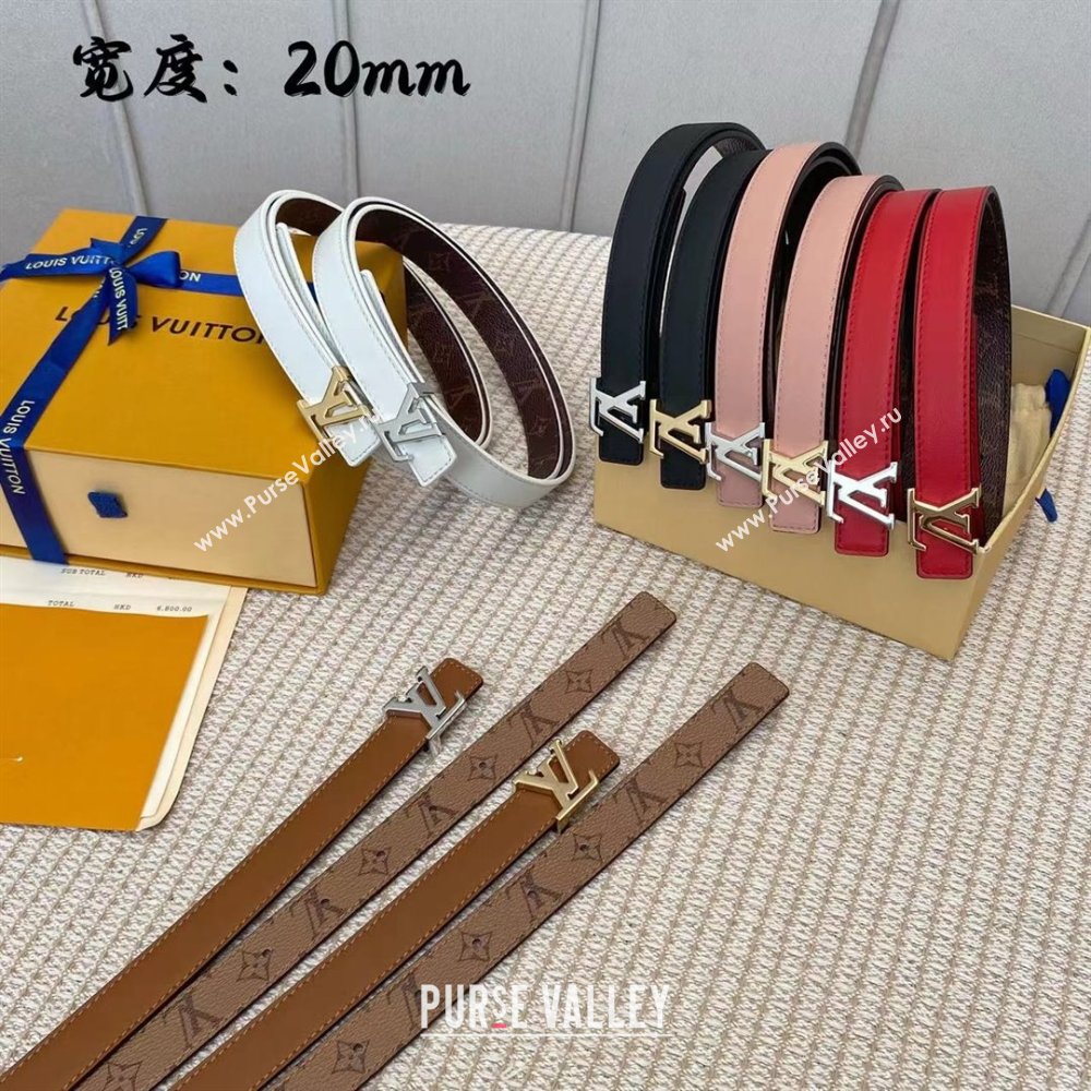 LV iconic 20mm reversible belt 2023 (senjia-231114-02)