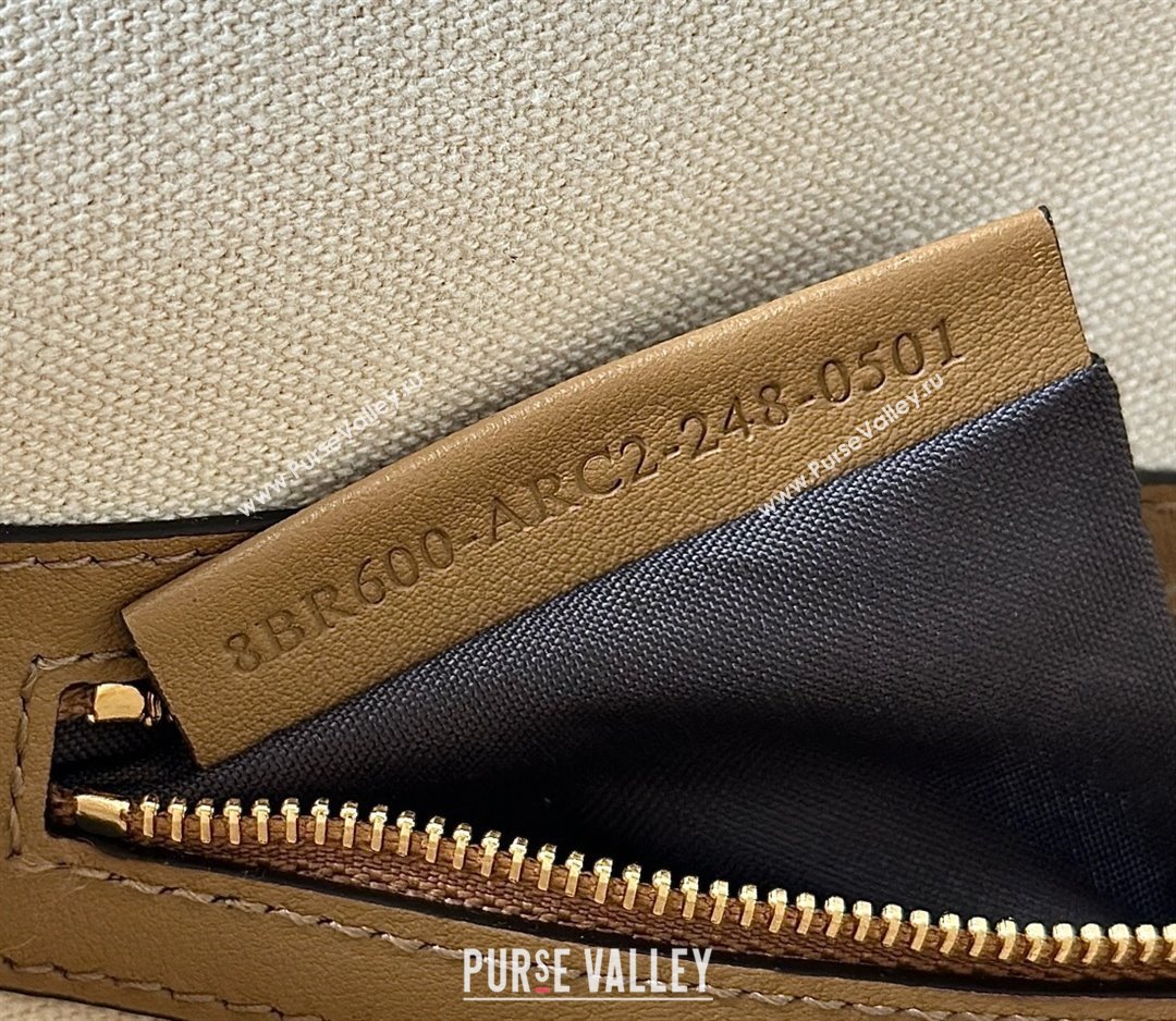 Fendi Baguette Medium Bag in Canvas with FF embroidery Red/Multicolor 2025 0159M 0930 (CL-250930021)