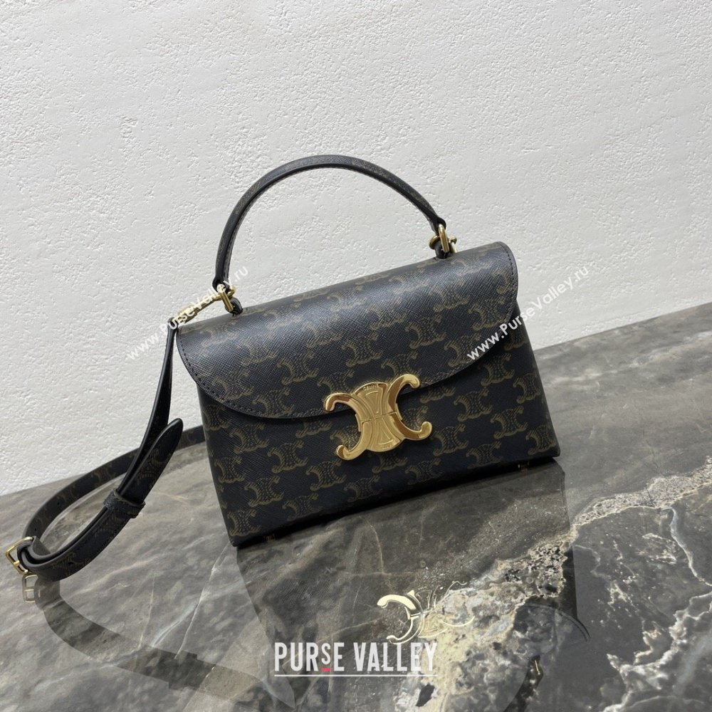 Celine Teen Nino Bag in Triomphe Canvas 2026 118113 (BL-260411005)