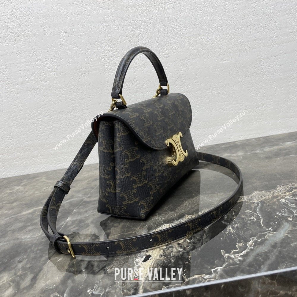 Celine Teen Nino Bag in Triomphe Canvas 2026 118113 (BL-260411005)