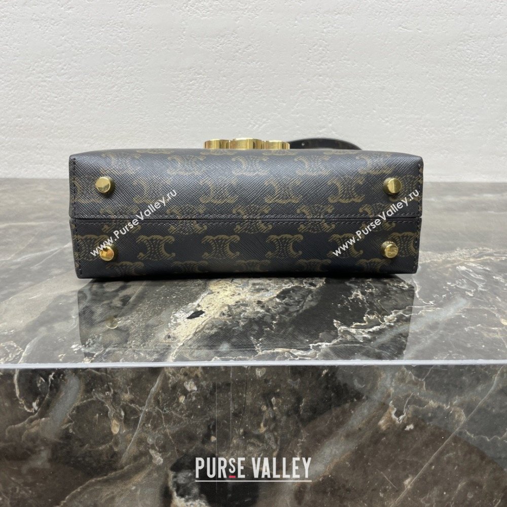 Celine Teen Nino Bag in Triomphe Canvas 2026 118113 (BL-260411005)