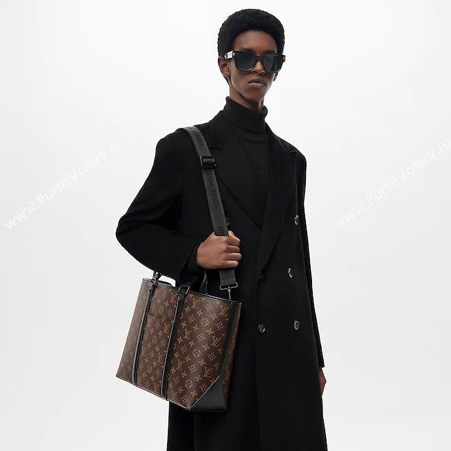 Louis Vuitton Week-End Tote Bag PM M45734 Monogram Canvas/Black 2021 (KI-21112905)