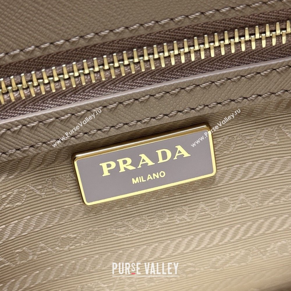 Prada Galleria small Saffiano leather bag Cameo Pink 2026 1BA896 (YZ-260410120)