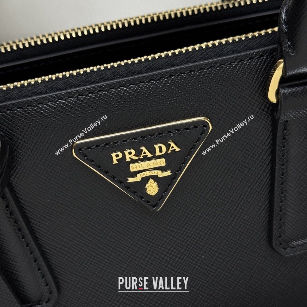 Prada Galleria small Saffiano leather bag Black 2026 1BA896 (YZ-260410121)