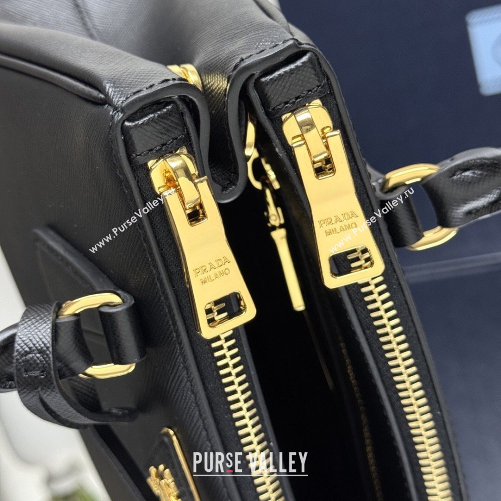 Prada Galleria small Saffiano leather bag Black 2026 1BA896 (YZ-260410121)