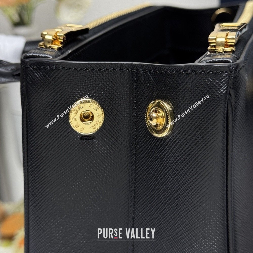 Prada Galleria small Saffiano leather bag Black 2026 1BA896 (YZ-260410121)