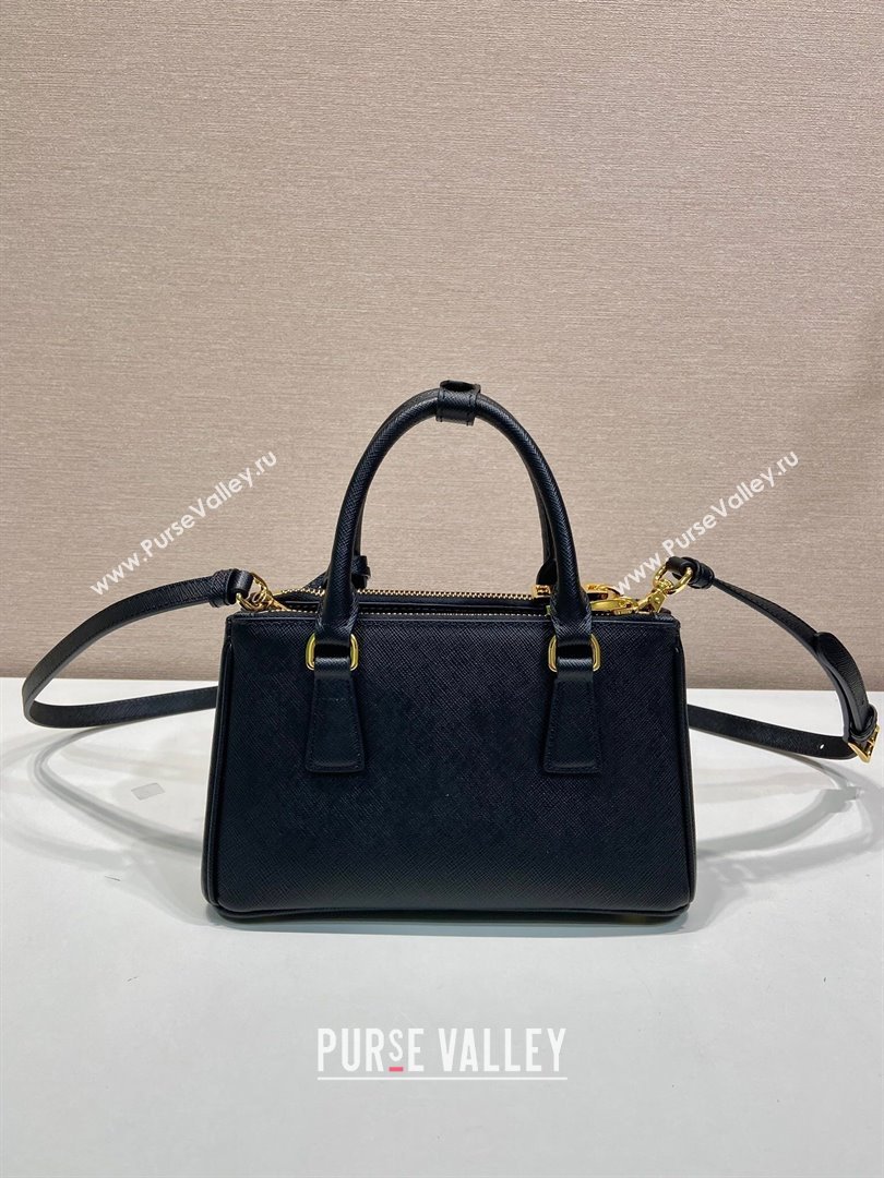 Prada Galleria mini Saffiano leather bag Black 2025 1BA916 (YZ-250929038)