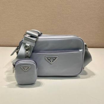 Prada Re-Nylon shoulder bag Light Grey 2025 1BC167 (YZ-251121109)
