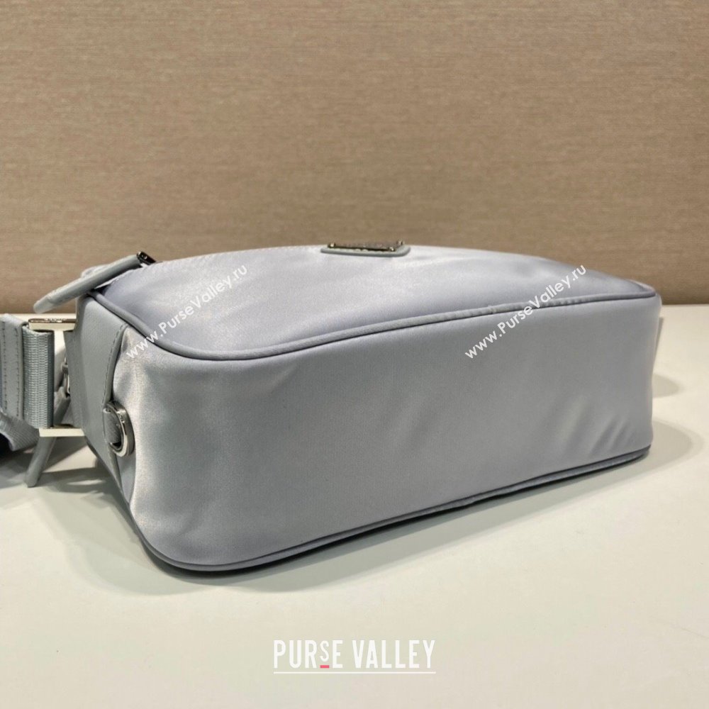 Prada Re-Nylon shoulder bag Light Grey 2025 1BC167 (YZ-251121109)