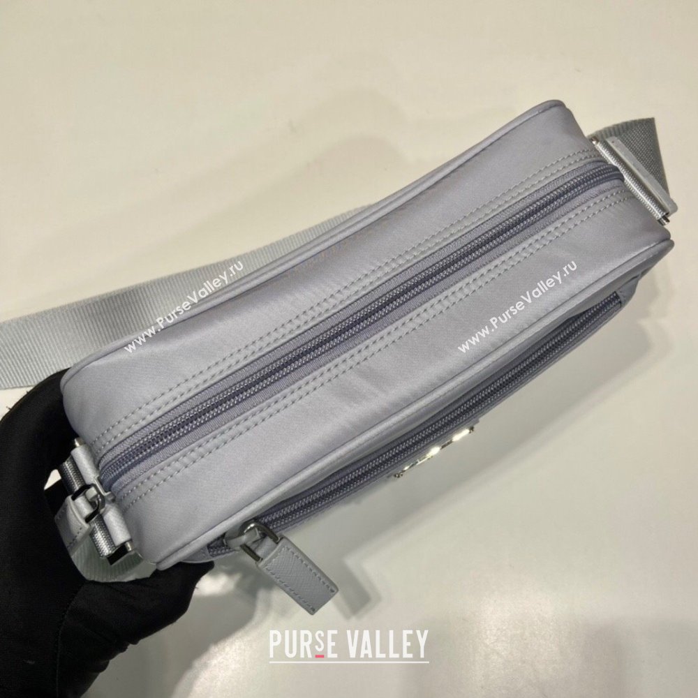 Prada Re-Nylon shoulder bag Light Grey 2025 1BC167 (YZ-251121109)