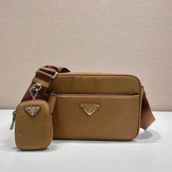 Prada Re-Nylon shoulder bag Brandy Brown 2025 1BC167 (YZ-251121108)