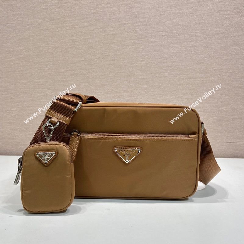 Prada Re-Nylon shoulder bag Brandy Brown 2025 1BC167 (YZ-251121108)