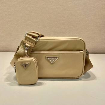 Prada Re-Nylon shoulder bag Beige 2025 1BC167 (YZ-251121110)