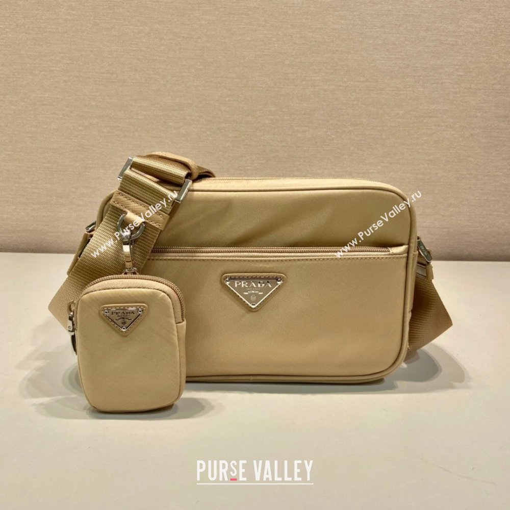 Prada Re-Nylon shoulder bag Beige 2025 1BC167 (YZ-251121110)