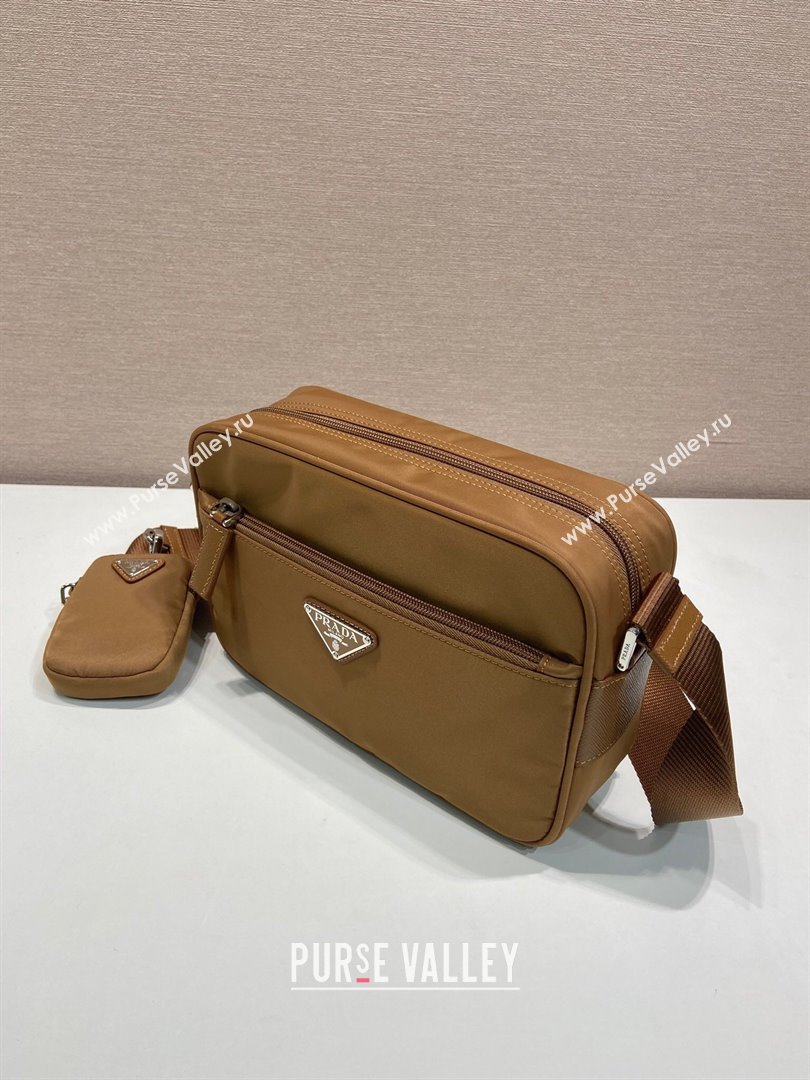 Prada Re-Nylon shoulder bag Brandy Brown 2025 1BC167 (YZ-251121108)