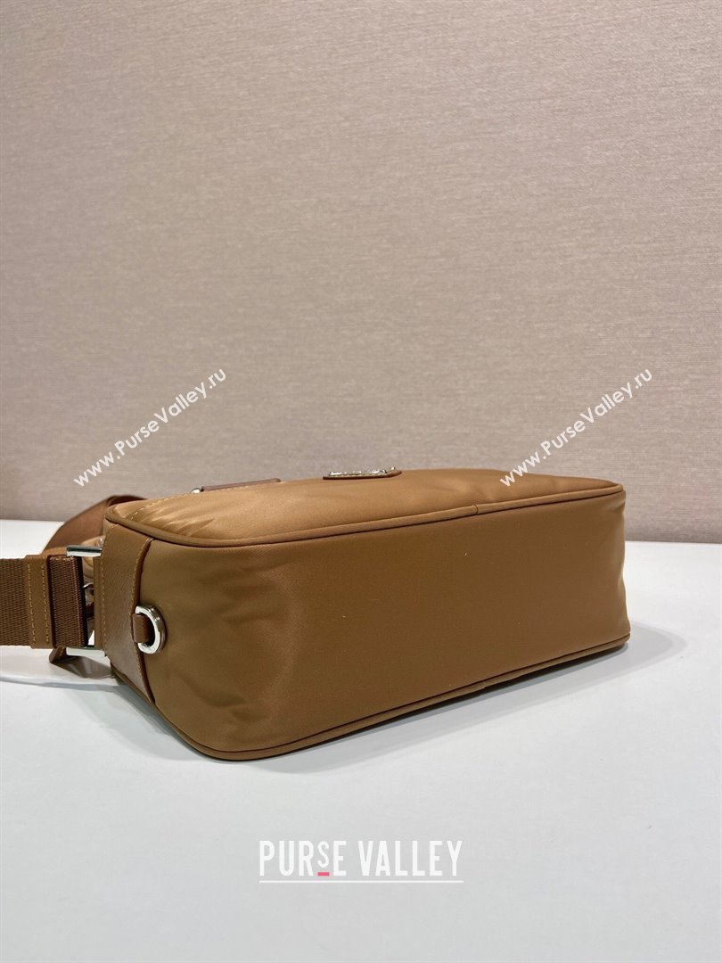 Prada Re-Nylon shoulder bag Brandy Brown 2025 1BC167 (YZ-251121108)