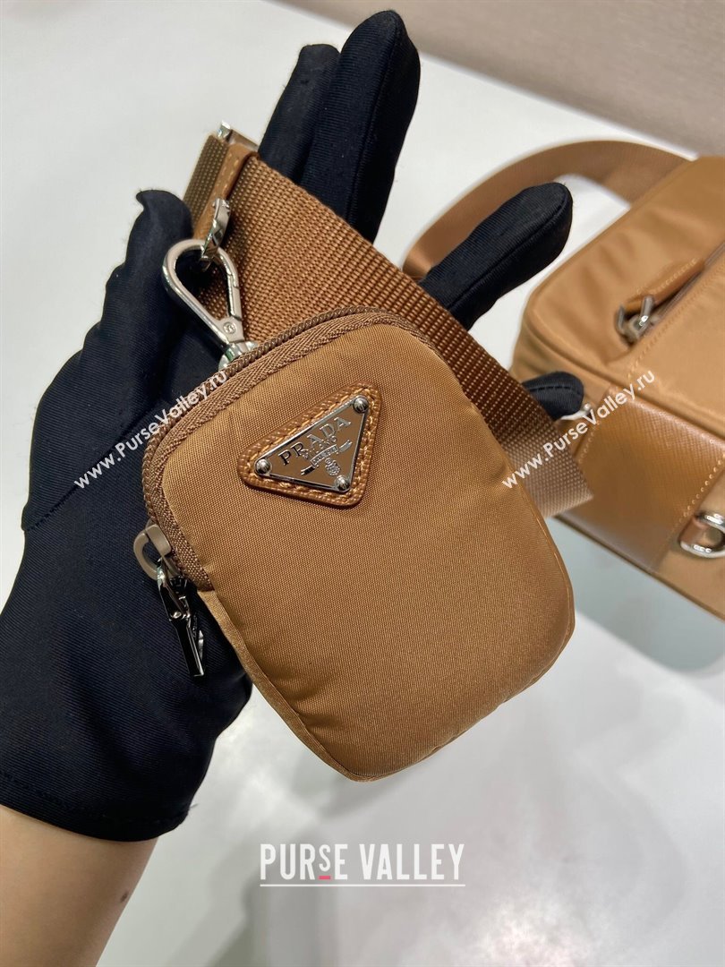 Prada Re-Nylon shoulder bag Brandy Brown 2025 1BC167 (YZ-251121108)