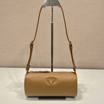 Prada Leather pouch bag Light Brown 2026 1BC239 (YZ-260123046)