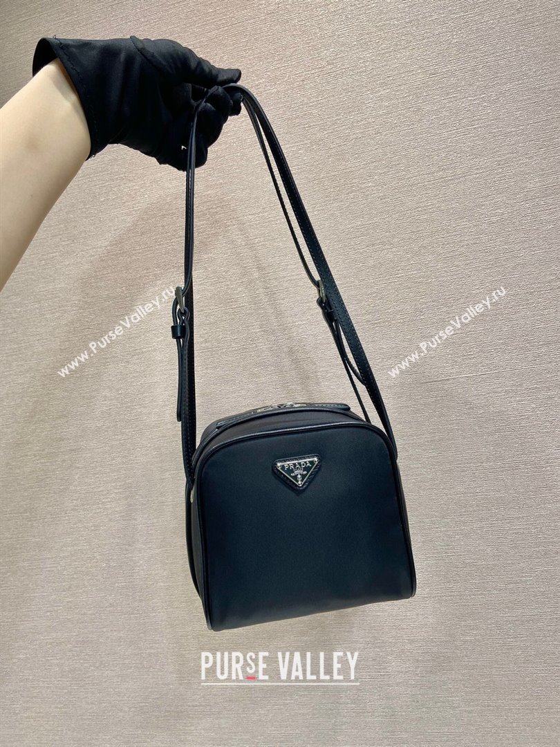 Prada Swing nylon mini bag Black 2025 1BC248 (YZ-250521106)