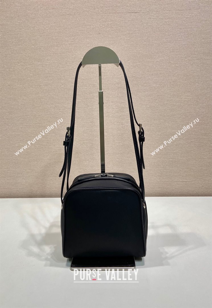 Prada Swing nylon mini bag Black 2025 1BC248 (YZ-250521106)