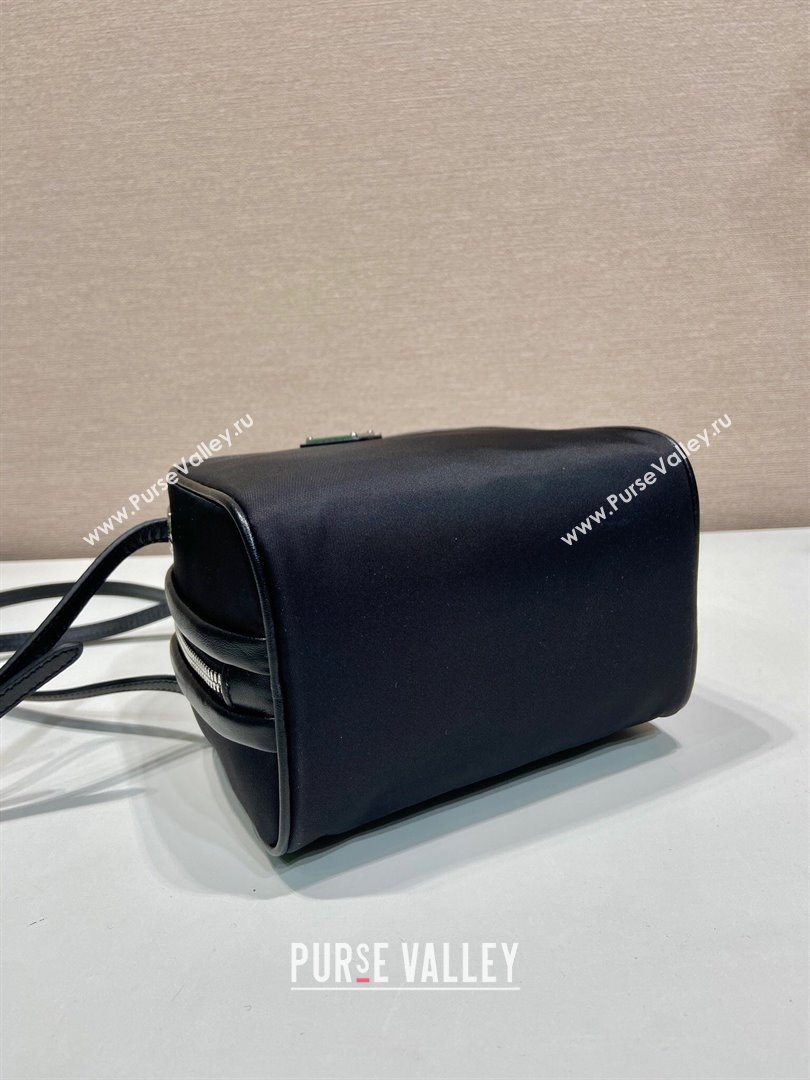 Prada Swing nylon mini bag Black 2025 1BC248 (YZ-250521106)