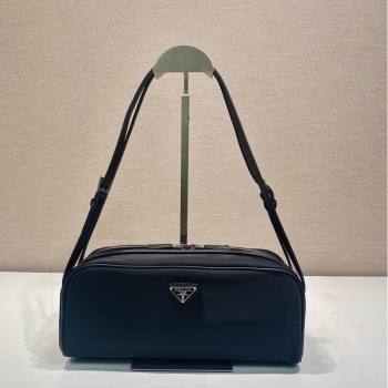 Prada Swing nylon shoulder bag Black 2025 1BC249 (YZ-250521090)