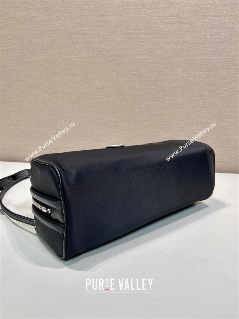 Prada Swing nylon shoulder bag Black 2025 1BC249 (YZ-250521090)