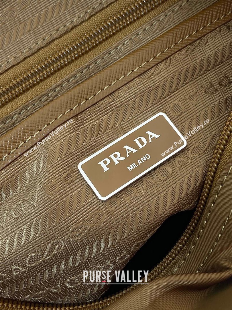 Prada Re-Nylon shoulder bag Brandy Brown 2025 1BD953 (YZ-251121119)