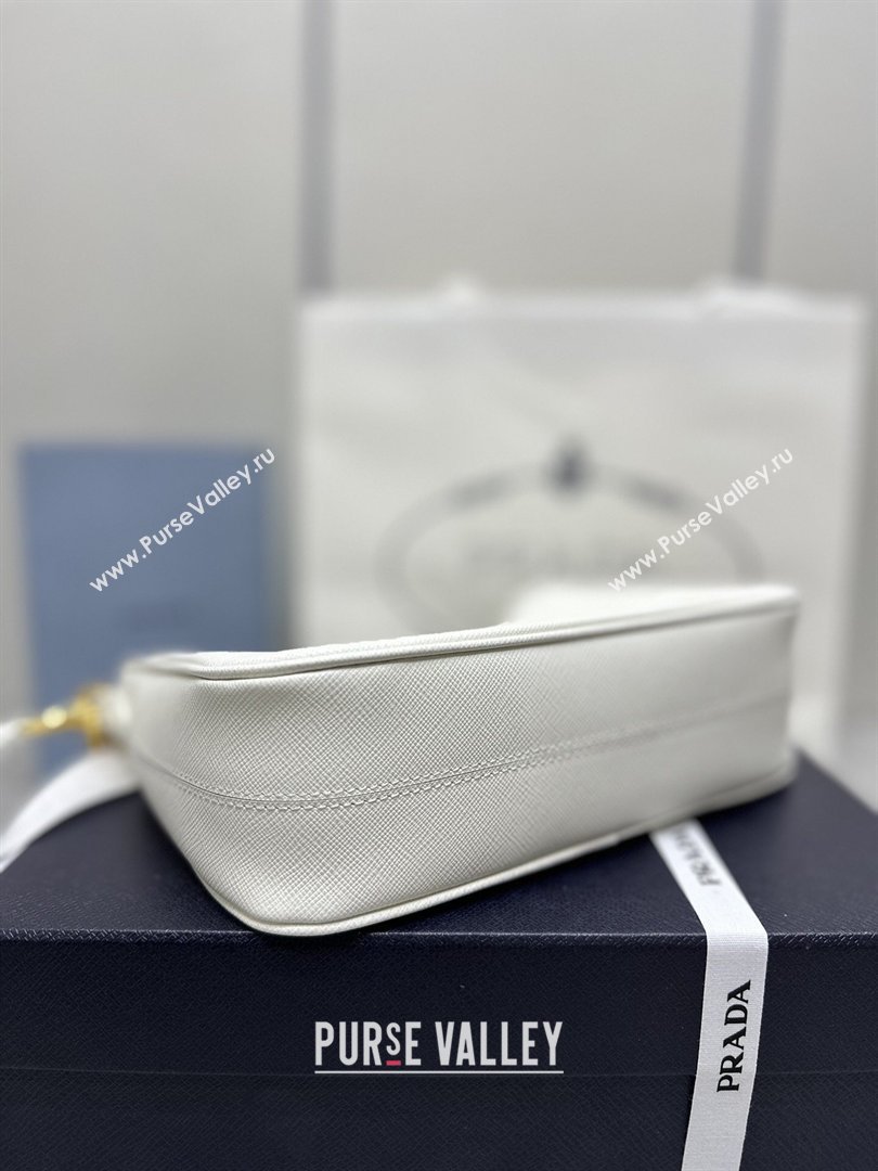 Prada Re-Edition 2005 Saffiano leather bag White 2026 1BH204 (YZ-260410093)
