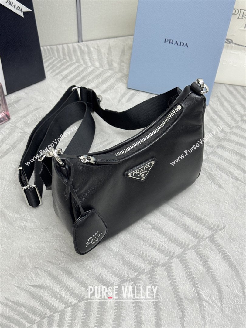 Prada Re-Edition 2005 Nappa leather bag Black 2026 1BH204 (YZ-260410095)