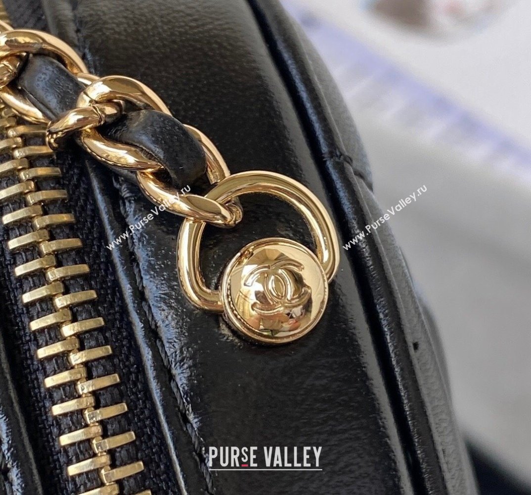 Chanel Love Leather Heart-Shaped Mini Bag AS2927 Black 2021 (SSZ-21112655)