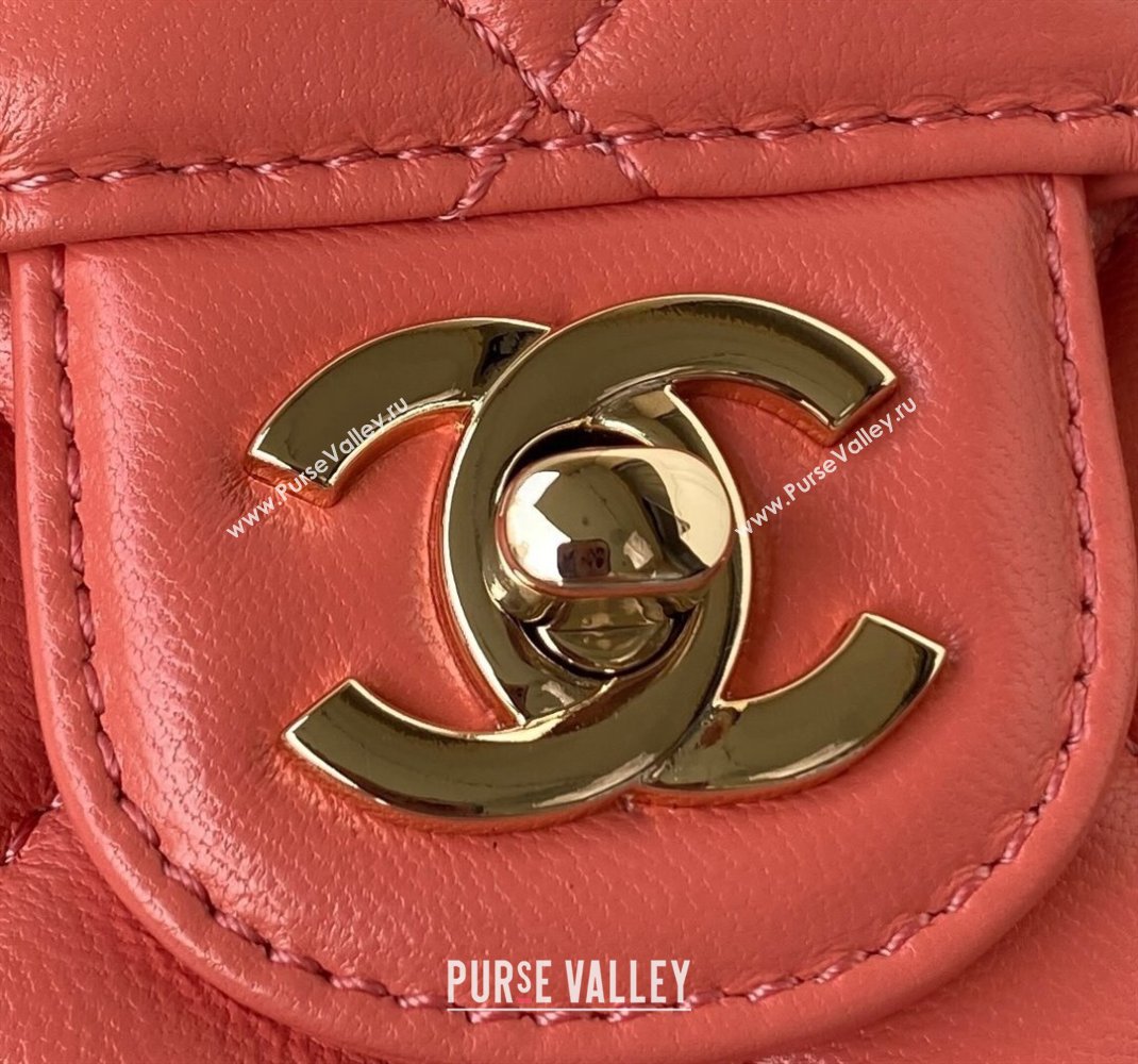 Chanel Love Leather Heart-Shaped Small Bag AS2928 Dark Pink 2021 (SSZ-21112659)