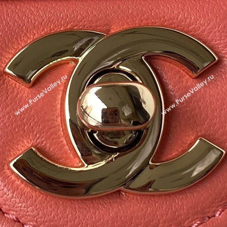 Chanel Love Leather Heart-Shaped Mini Bag AS2927 Dark Pink 2021 (SSZ-21112654)
