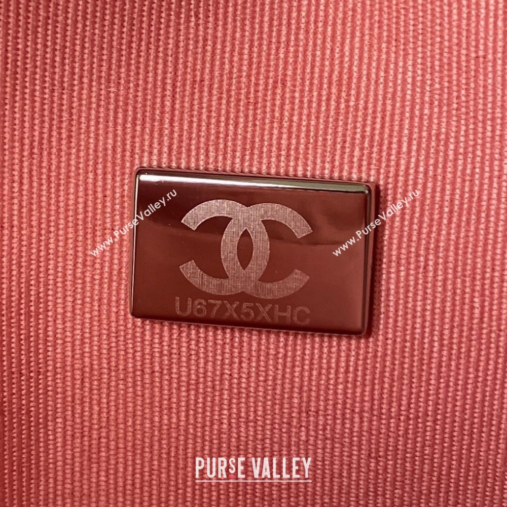 Chanel Love Leather Heart-Shaped Mini Bag AS2927 Dark Pink 2021 (SSZ-21112654)