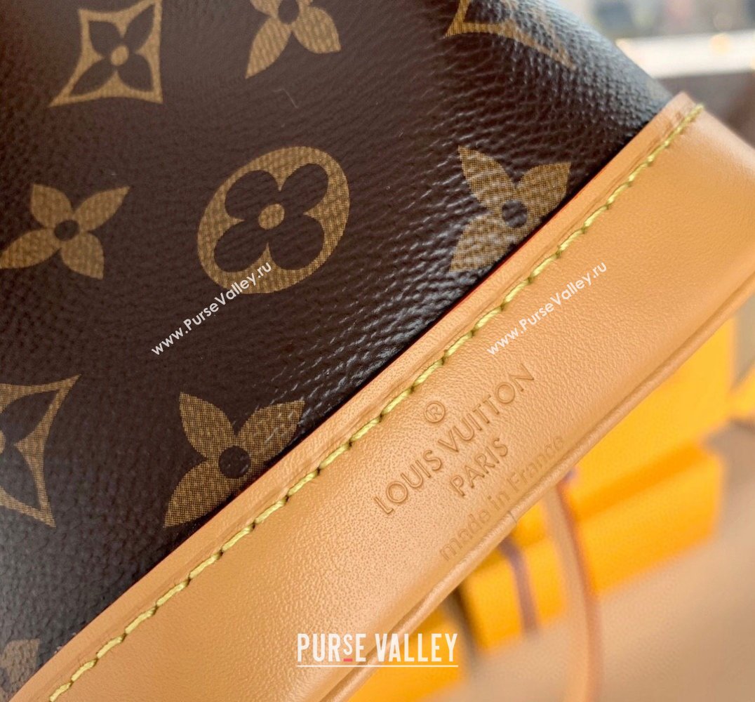 Louis Vuitton Nano Noe Bucket Bag M81266 Monogram Canvas/Nude 2025 (KI-250211035)