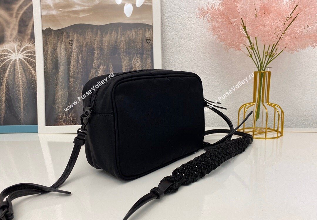 Prada Nylon Crossbody Bag Black 2025 1BH107 (nana-251121097)