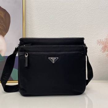 Prada Nylon Messenger Bag Black 2025 2VH953 (nana-251121101)