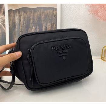 Prada Nylon Crossbody Bag Black 2025 1BH107 (nana-251121097)