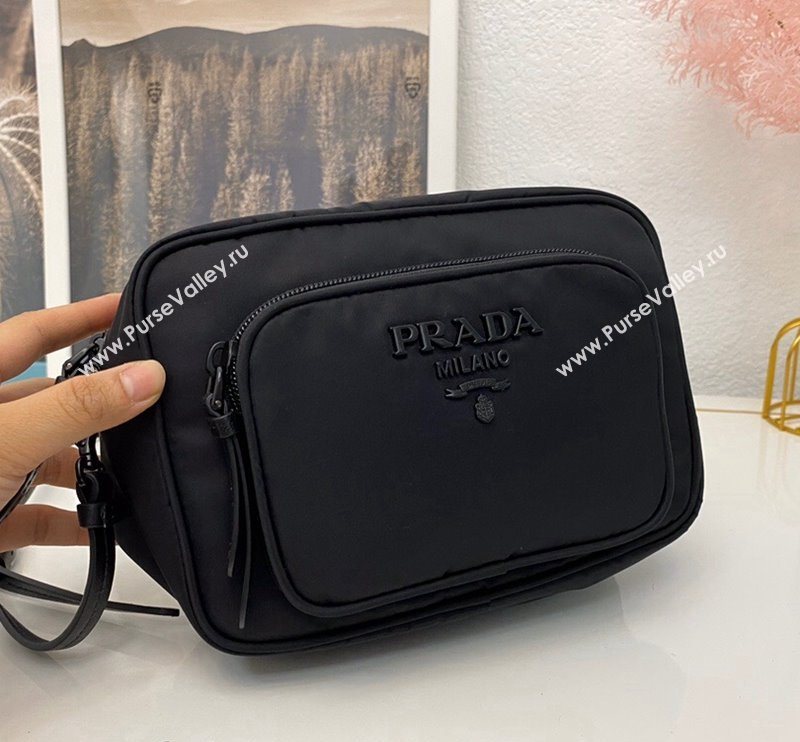 Prada Nylon Crossbody Bag Black 2025 1BH107 (nana-251121097)