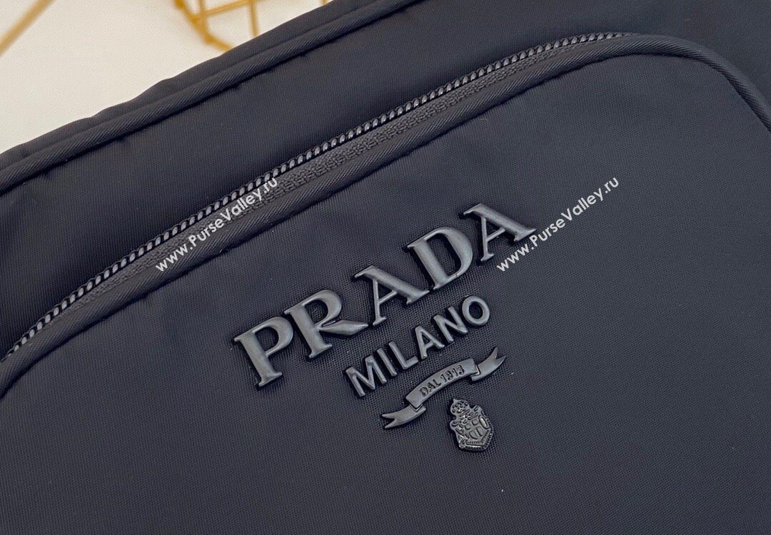 Prada Nylon Crossbody Bag Black 2025 1BH107 (nana-251121097)