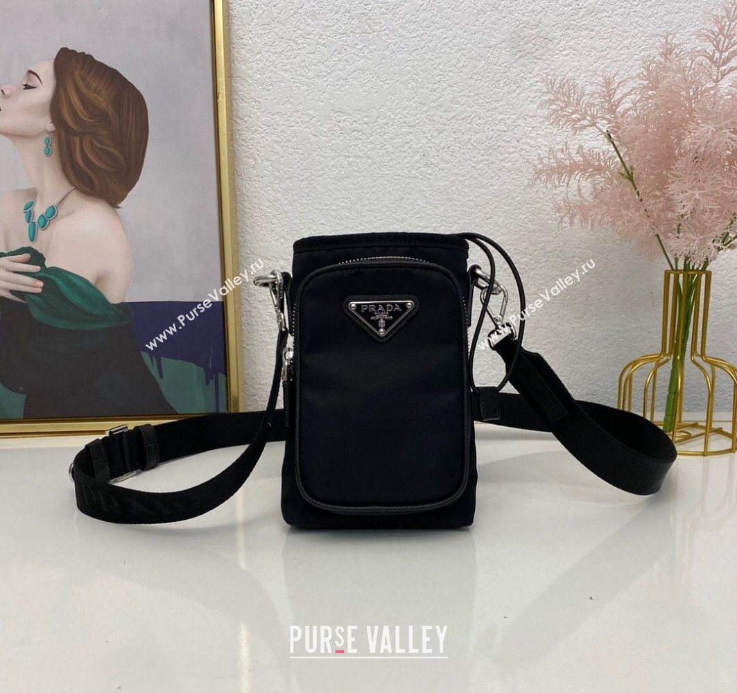 Prada Re-Nylon Smartphone Case 2ZH155 Black 2025 (nana-251121094)