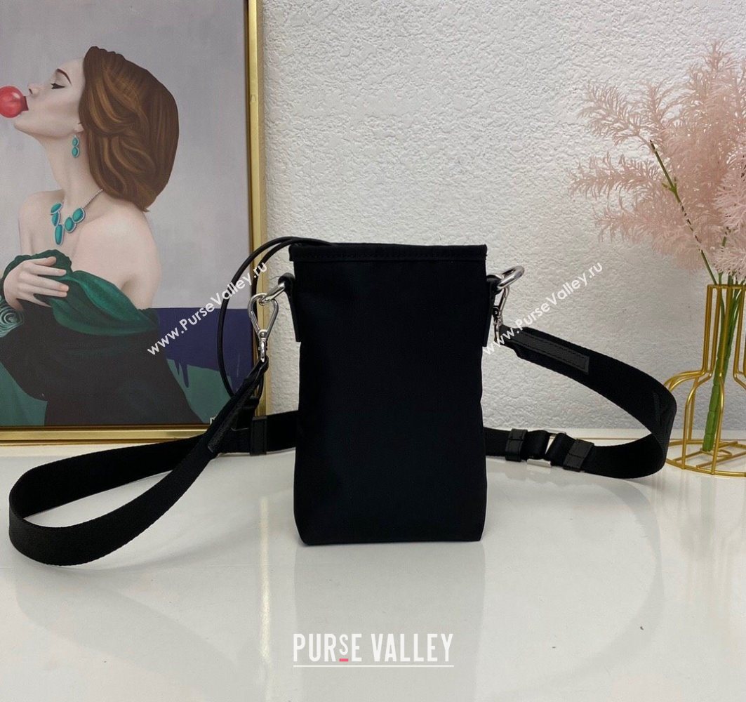 Prada Re-Nylon Smartphone Case 2ZH155 Black 2025 (nana-251121094)