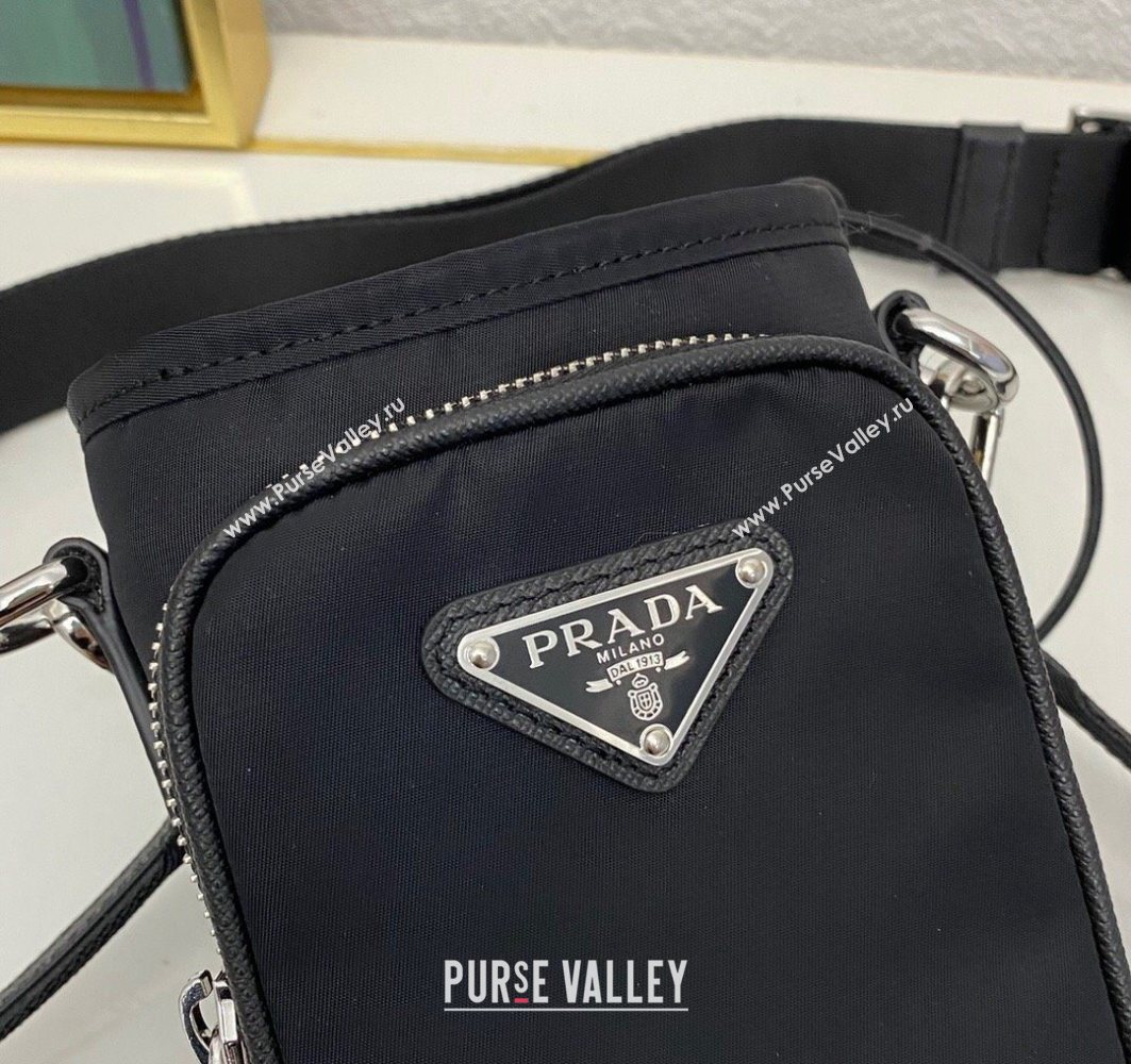 Prada Re-Nylon Smartphone Case 2ZH155 Black 2025 (nana-251121094)