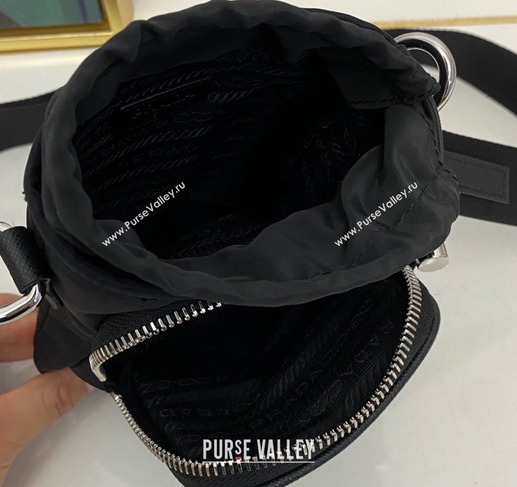 Prada Re-Nylon Smartphone Case 2ZH155 Black 2025 (nana-251121094)