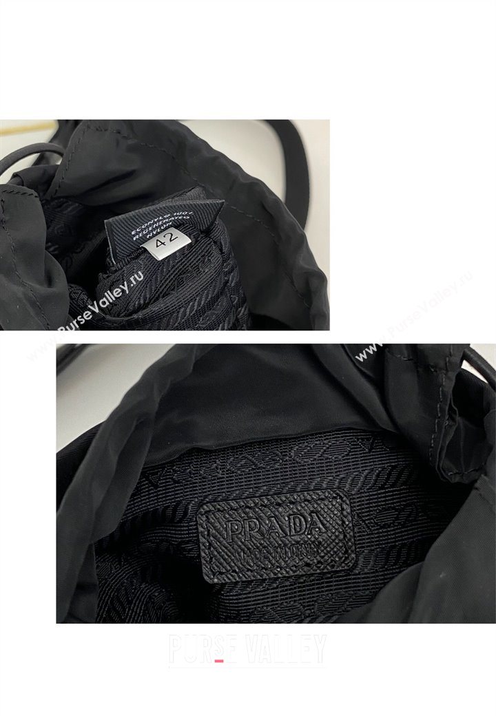 Prada Re-Nylon Smartphone Case 2ZH155 Black 2025 (nana-251121094)