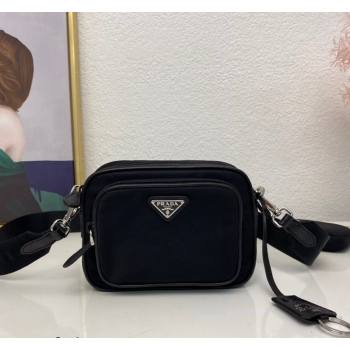Prada Nylon Camera Bag Black 1BH153 2025 (nana-251121091)