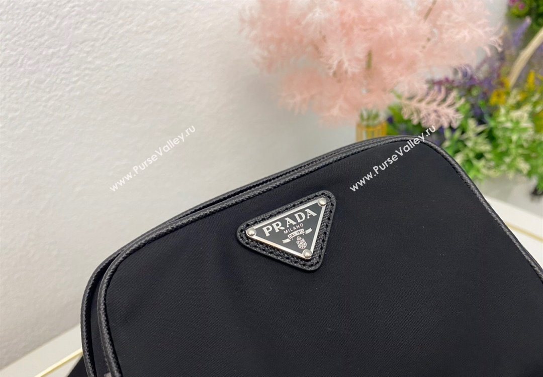 Prada Nylon Camera Bag Black 1BH153 2025 (nana-251121091)