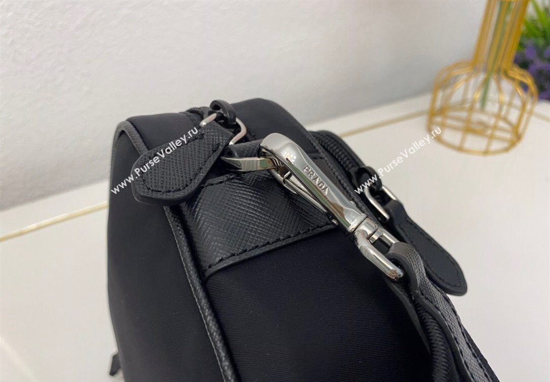 Prada Nylon Camera Bag Black 1BH153 2025 (nana-251121091)